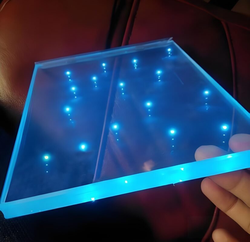 Pressing glass lamp beads