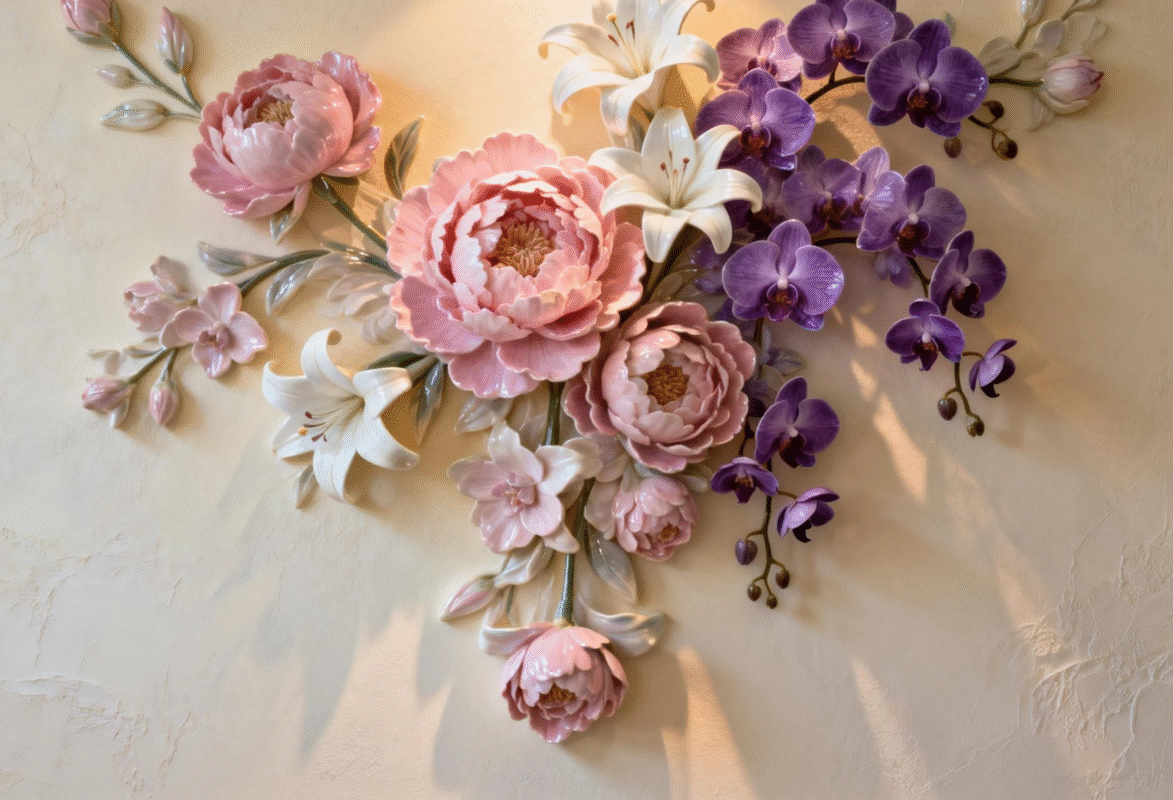 Decorative Wall Flowersb